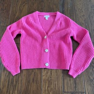 Cozy Pink Knit Sweater